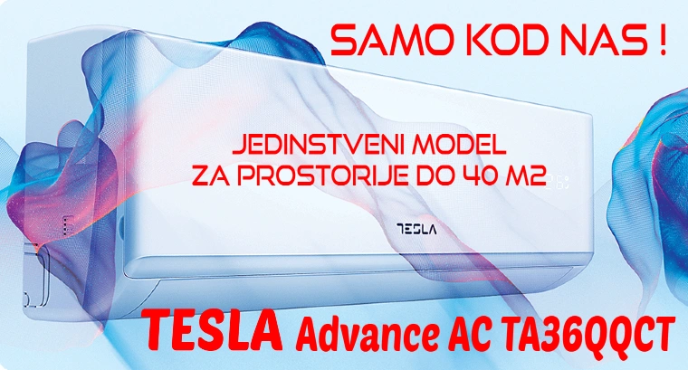 Tesla klima uređaj Advance 3.5 kW AC TA36QQCT